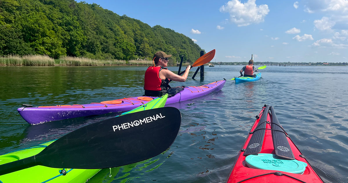 IPP2 havkajakkursus ved Middelfart