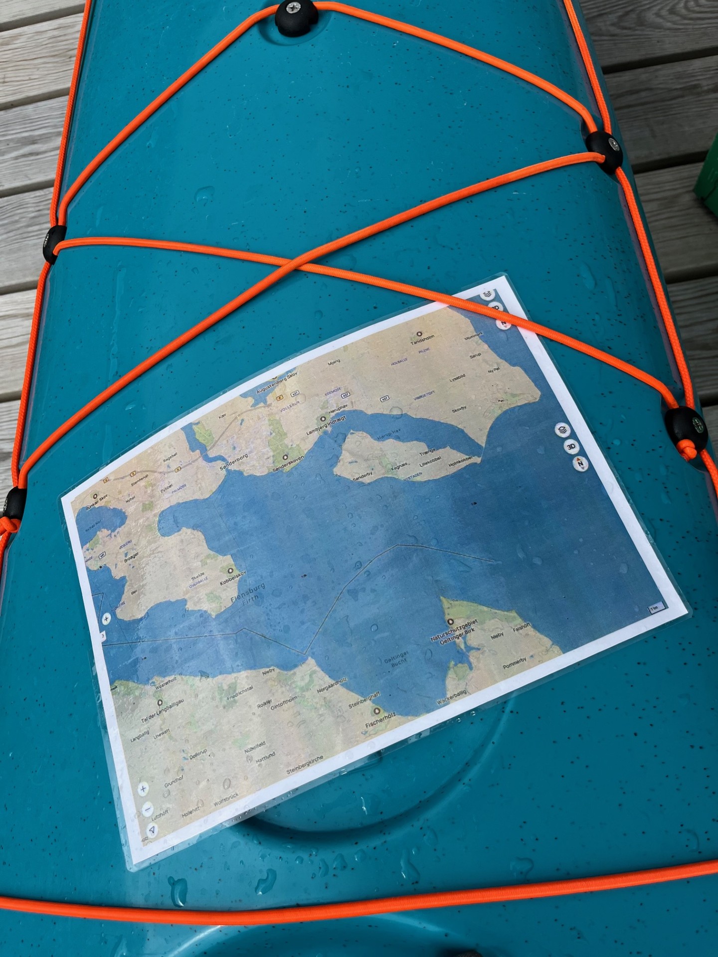 DesignKayaks kort til kajakturen