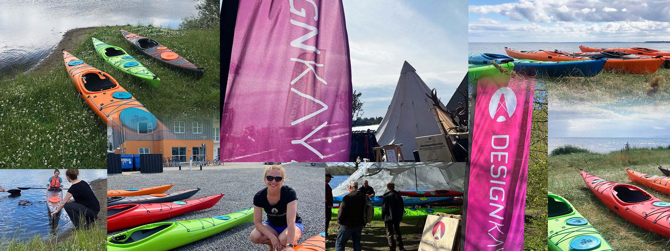 DesignKayaks på tur rundt i Danmark.